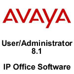 Avaya IP Office R8.1 User/Admin Set DVD