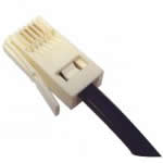Plantronics E-10 Stub cable (U plug) Plantronics E-10 Stub cable (U plug)