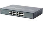LG ES-1016 16 port 10/100Base-T rack switch