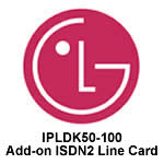 LG IPLDK50/100 BRIUE 2 ch ISDN2 Expansion Card LG IPLDK50/100 BRIUE 2 ch ISDN2 Expansion Card
