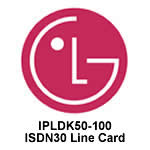 LG IPLDK50/100 PRIBE 30 ch ISDN30 Line Card LG IPLDK50/100 PRIBE 30 ch ISDN30 Line Card